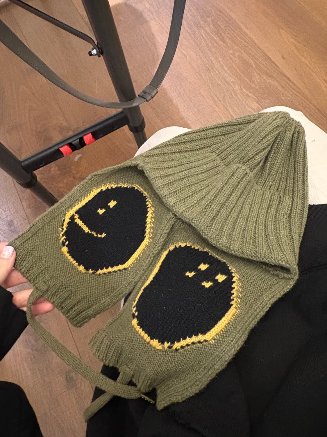 캐피탈 5g 울 레인보위 게일 캡 숏 카키 상품이미지4