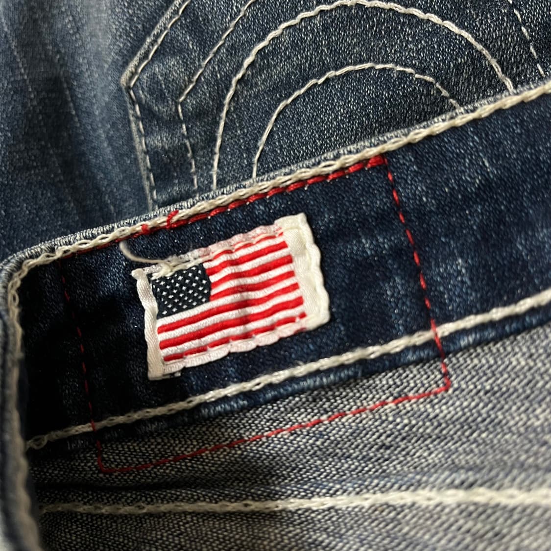 트루릴리전 여성 유스티치 워싱 데님 청바지 24 상품이미지6