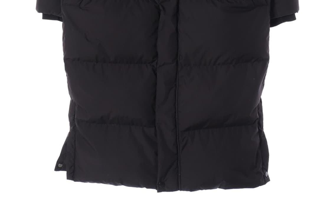 MLB 뉴욕양키스 메가 빅로고 덕다운 롱패딩 블랙 M 상품이미지6