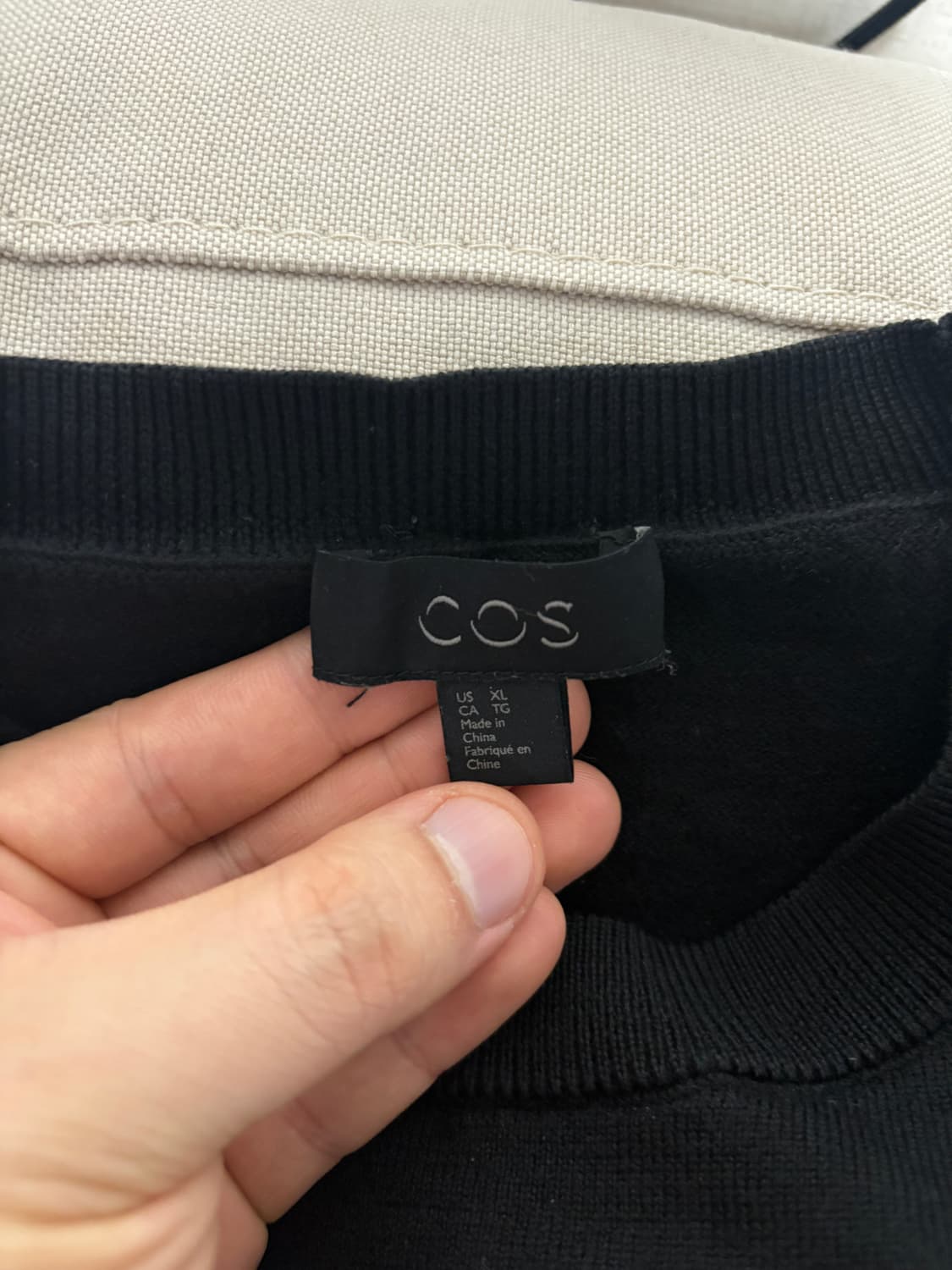 COS 코스 크루넥 울 니트 100% 상품이미지4