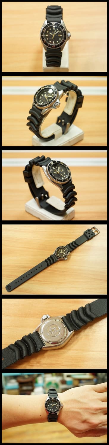 80s 세이코 2625-0010 150m 다이버 여성용 쿼츠 시계 상품이미지2