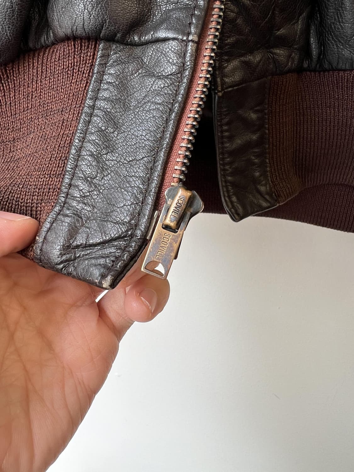 L.L.Bean Leather Flight Jacket 상품이미지9