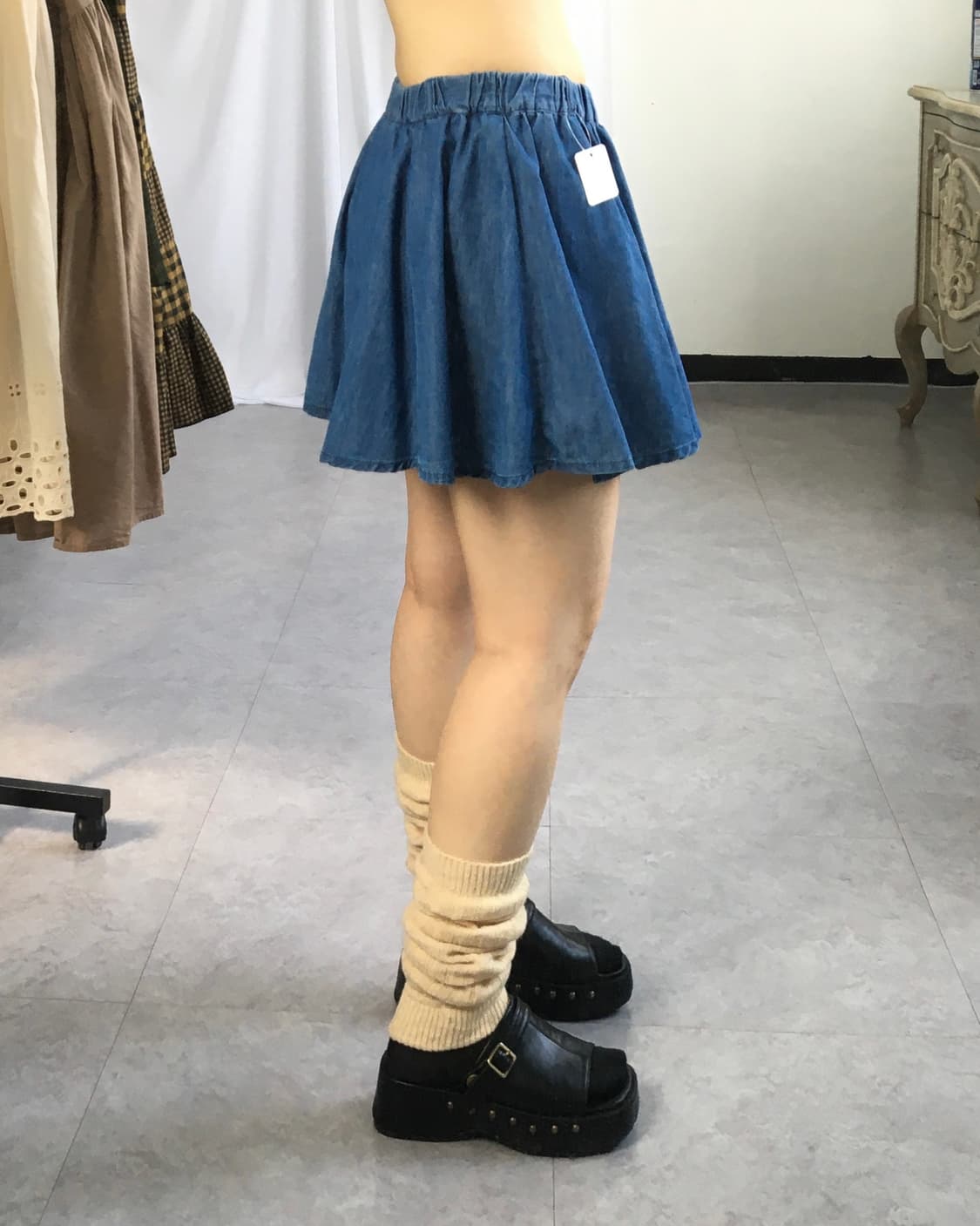 Short layered mini skirt 상품이미지5