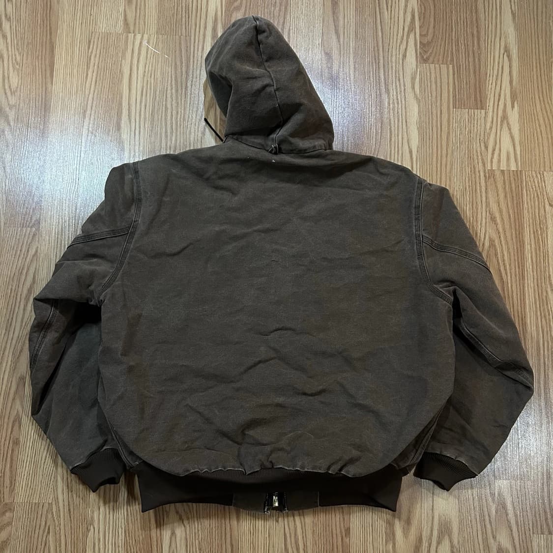 칼하트 J68 액티브 후드 자켓 체스트넛 상품이미지4