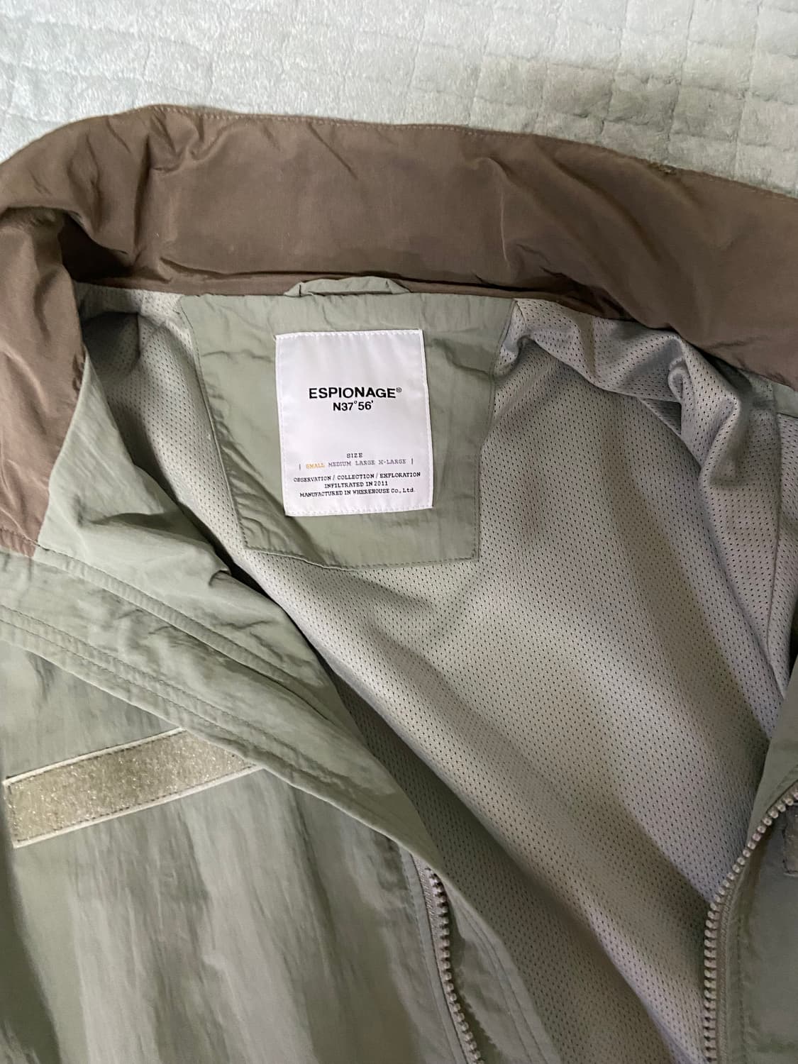 에스피오나지 Baton warm up jacket 상품이미지4