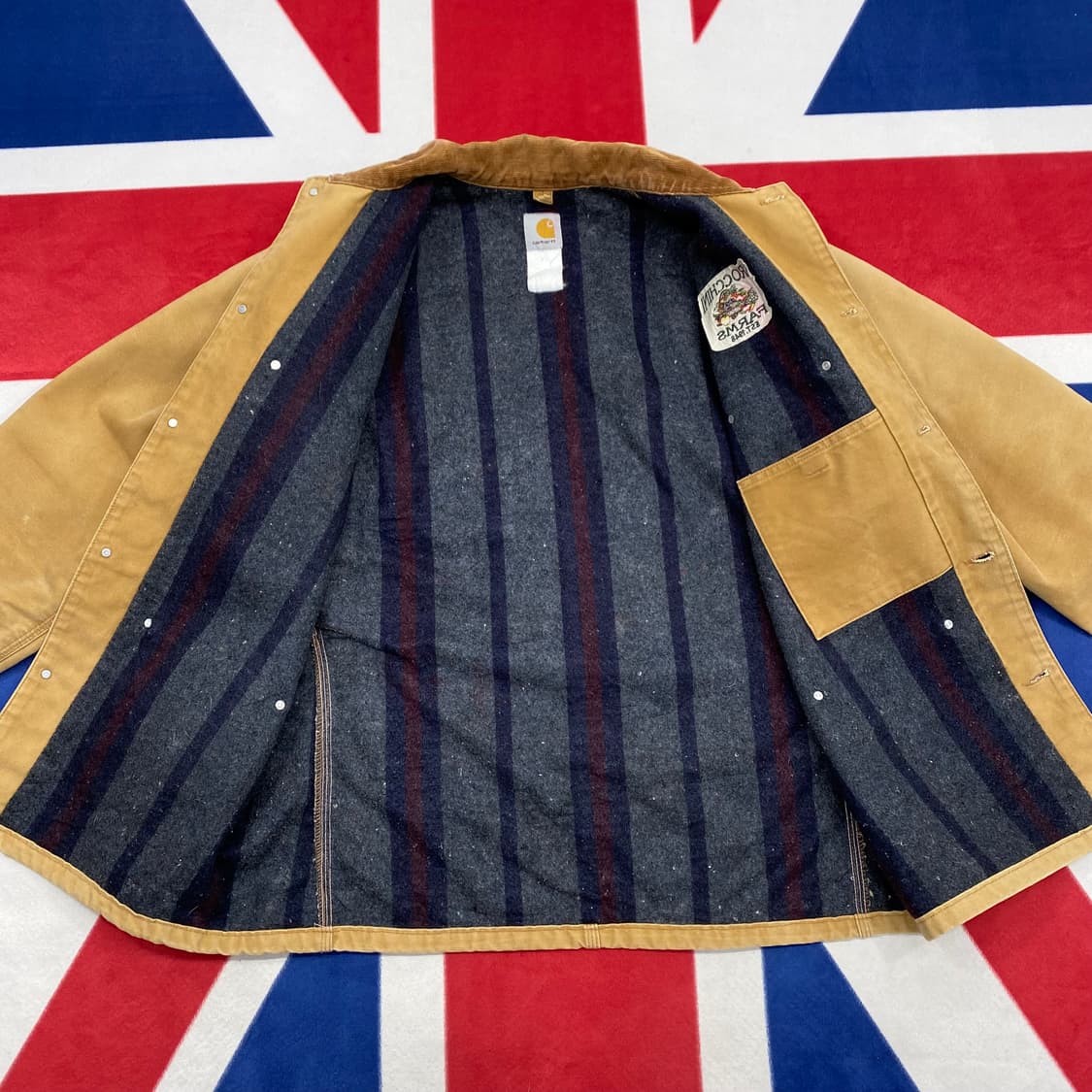 칼하트 초어자켓 실측 L -XL  상품이미지9