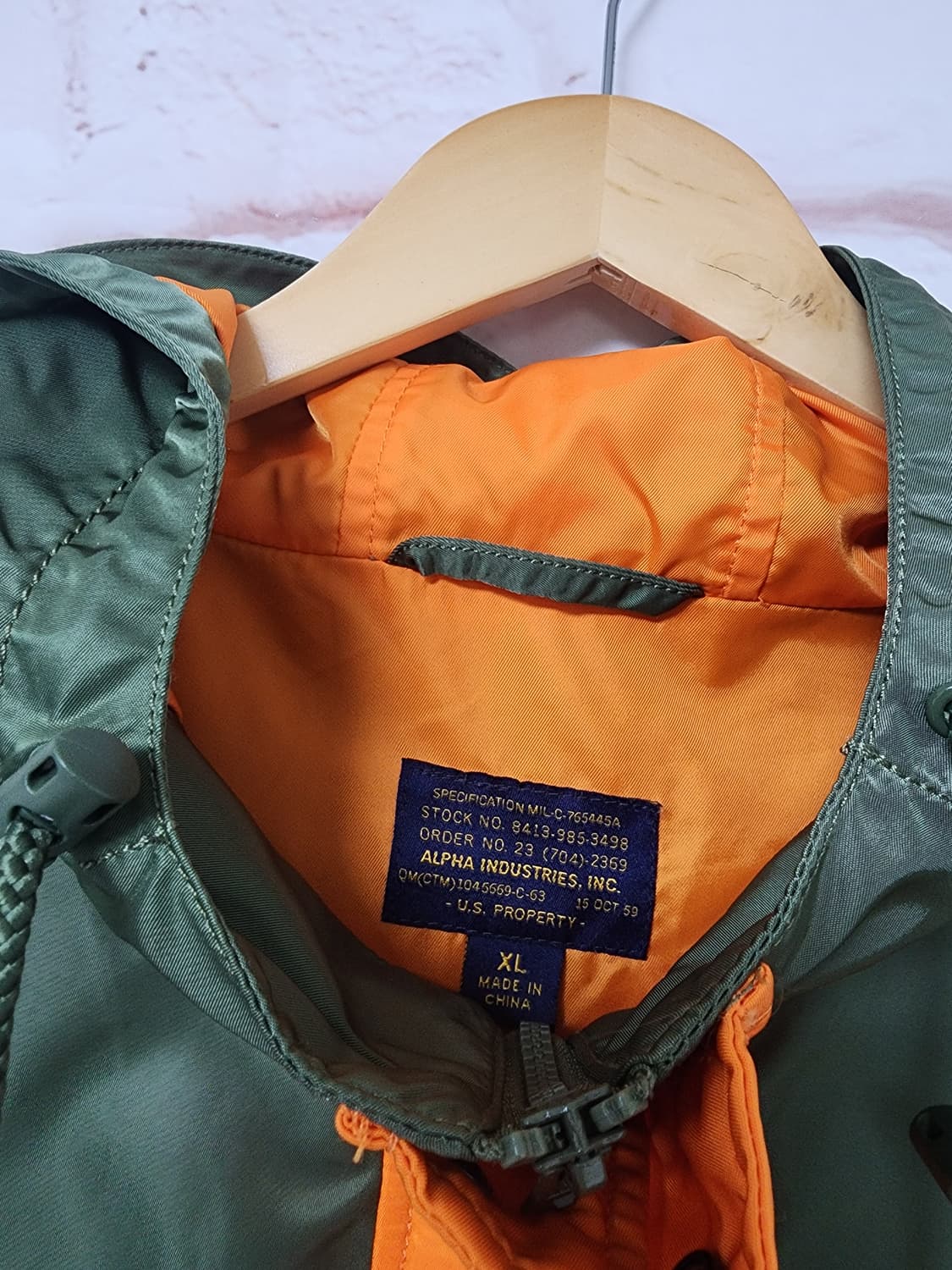 알파인더스트리 아노락 후드 자켓 상품이미지9