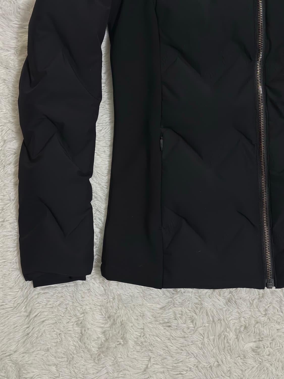 JDX 여성 퀼팅 블랙 패딩 90 상품이미지4