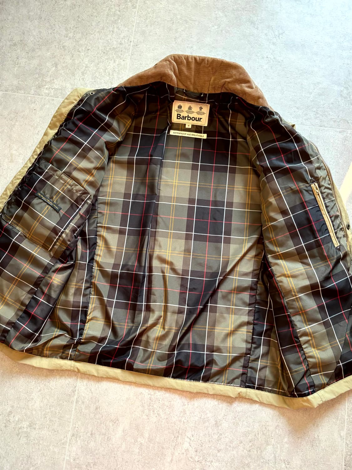 바버 Petrel 필드 자켓 M 상품이미지7