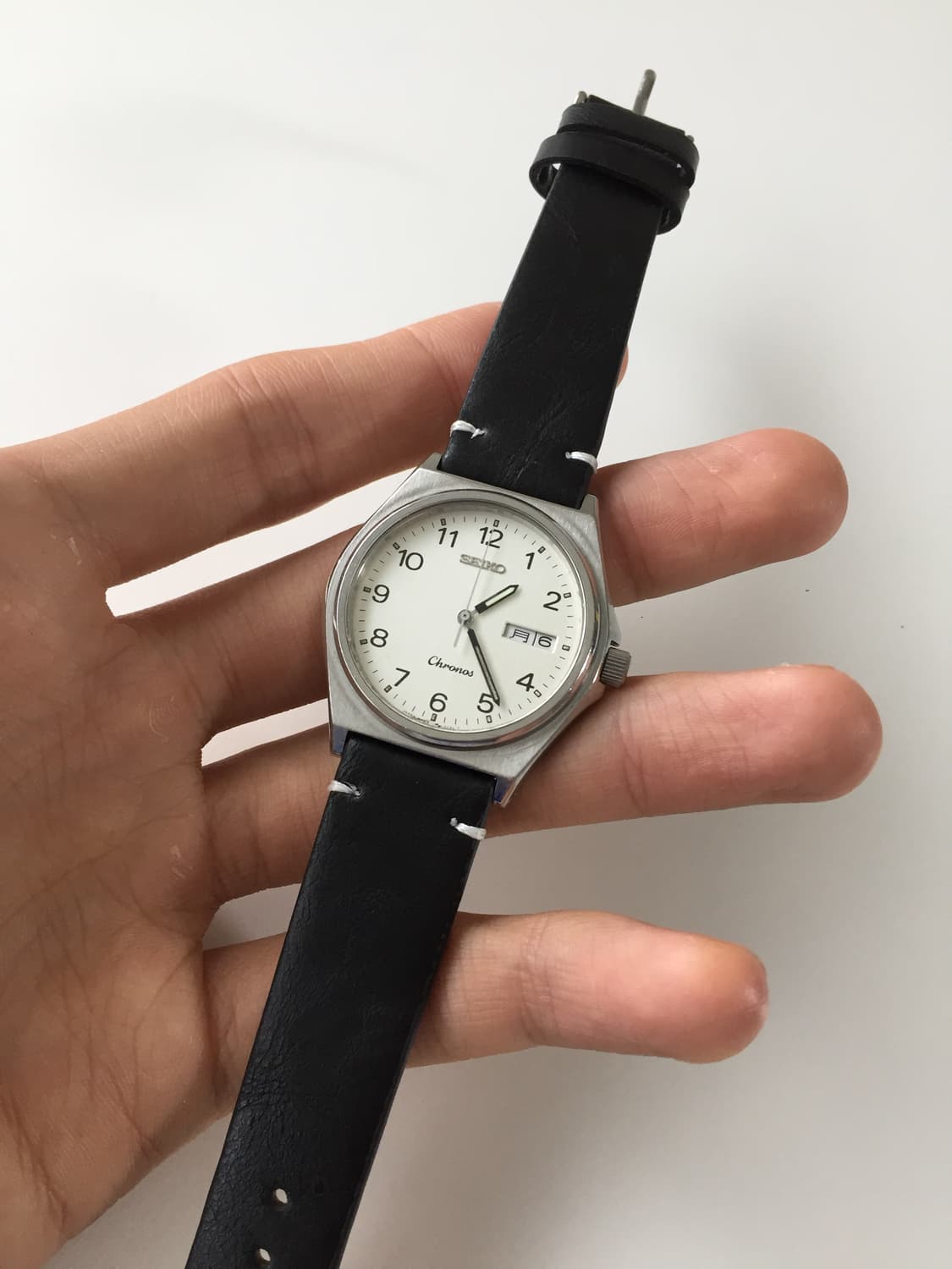 80s seiko chronos arabic index quatz 상품이미지5