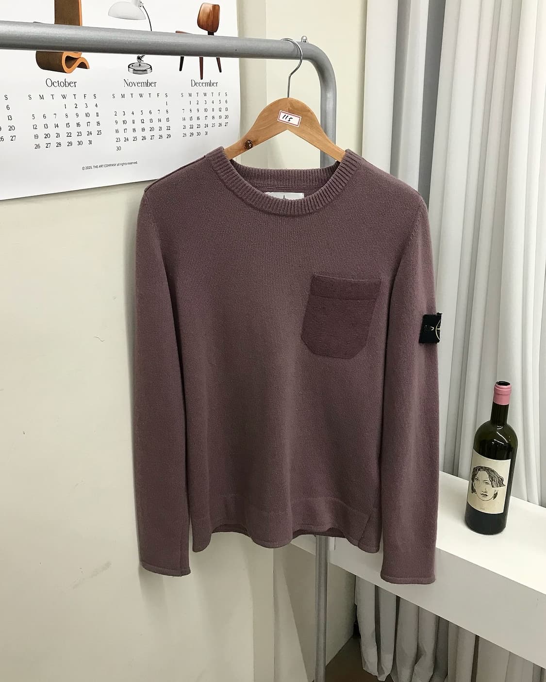 스톤아일랜드 포켓 울 니트 상품이미지1