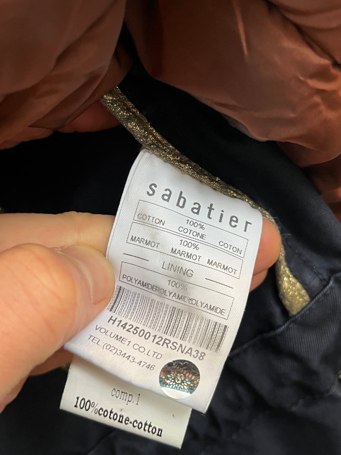 Project Foce 이태리 마모트 퍼 후드 트리밍 자켓 42 상품이미지6