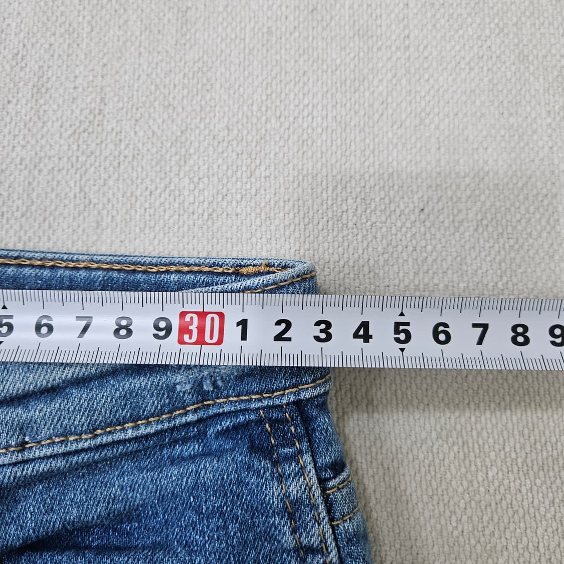 11-12 새상품 자라 슬림핏 데님팬츠 0327Y 상품이미지5