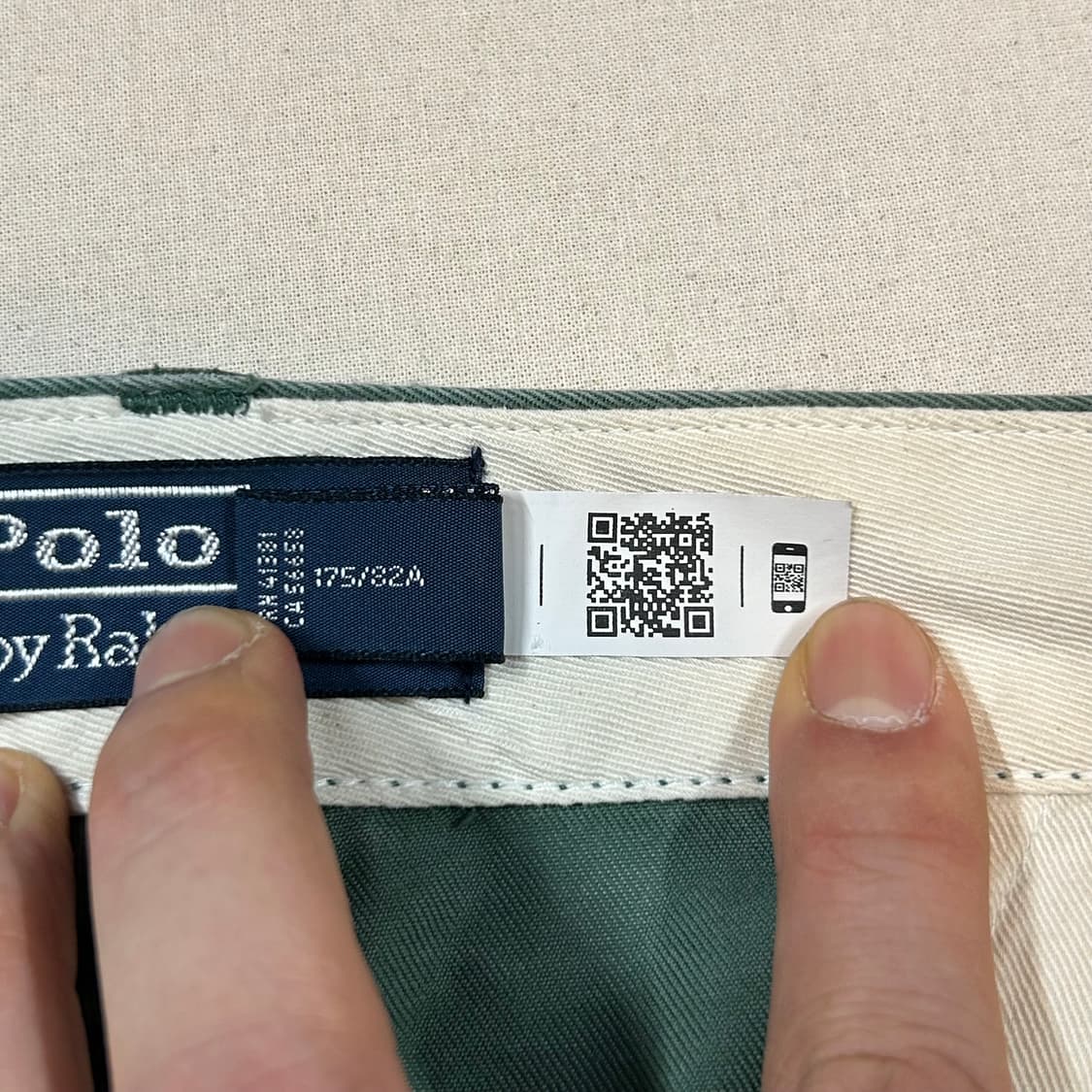 34inch) 폴로 랄프로렌 빈티지 복각 치노 팬츠 릴렉스핏 상품이미지10