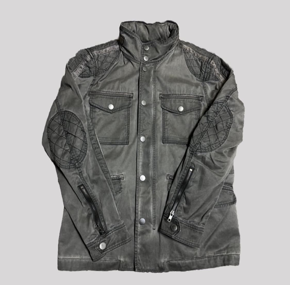 diesel biker jacket khaki 상품이미지1