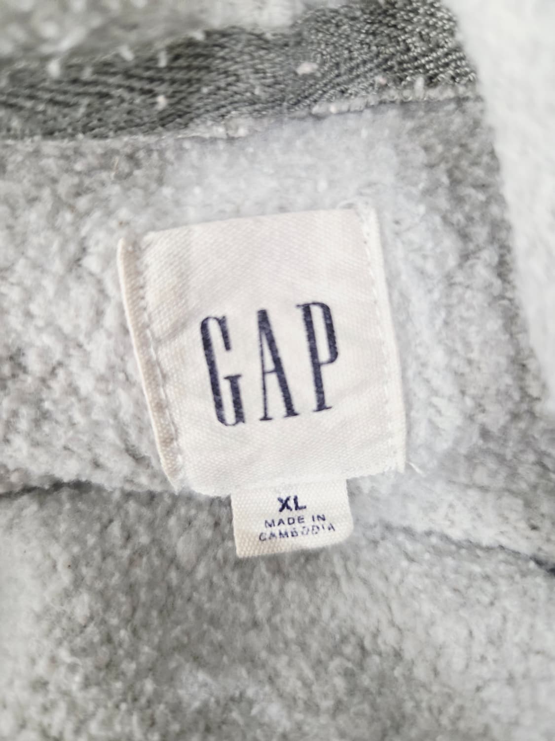 GAP 갭. 남자 기레이 기모 후드티_XL 상품이미지7