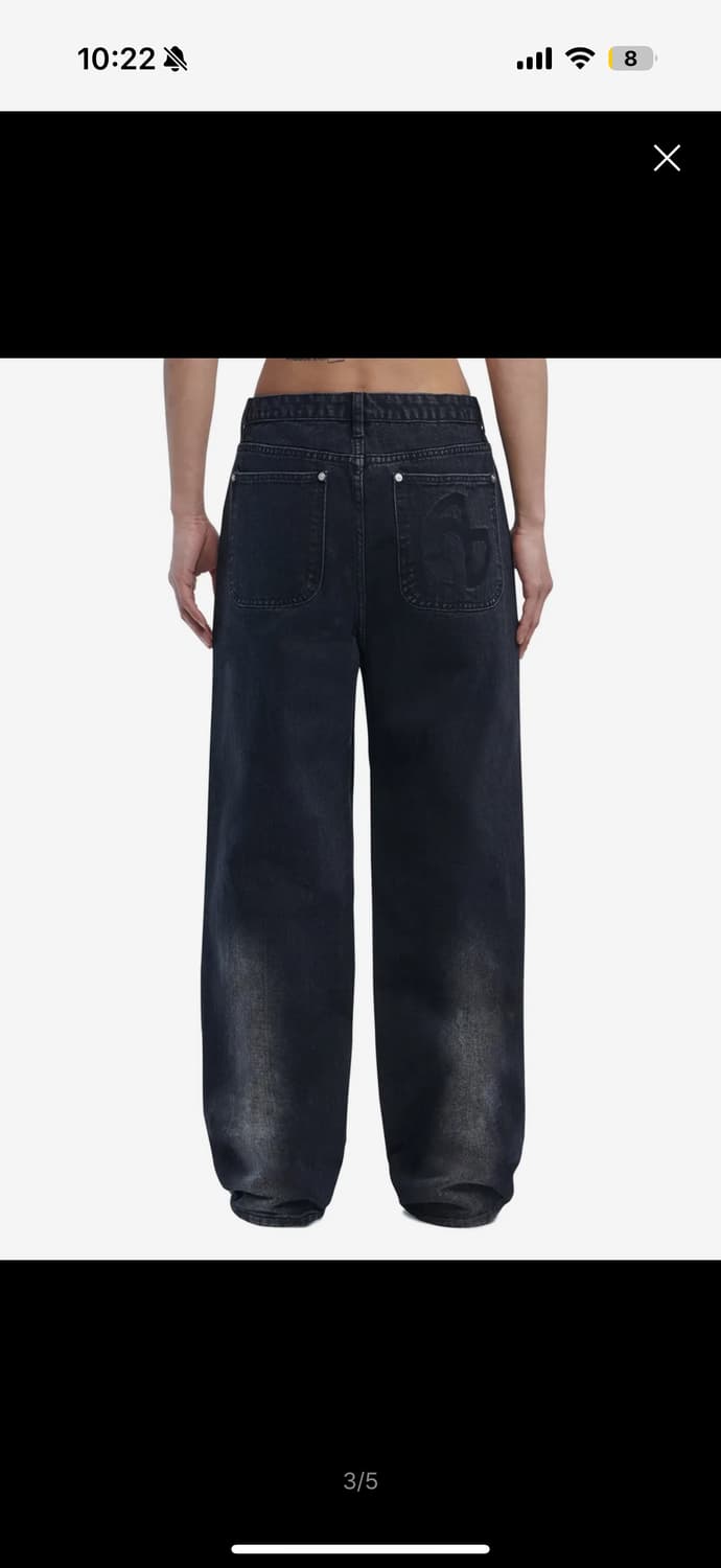 노매뉴얼 워싱 데님 팬츠 상품이미지4