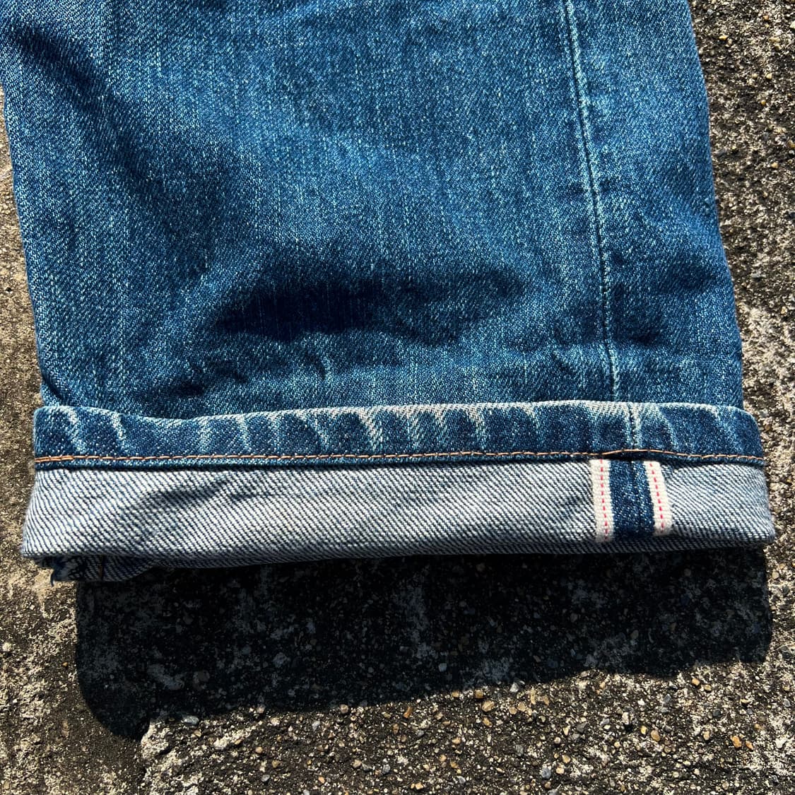 90’s 리바이스 빅E 502xx 셀비지 데님 팬츠 상품이미지4