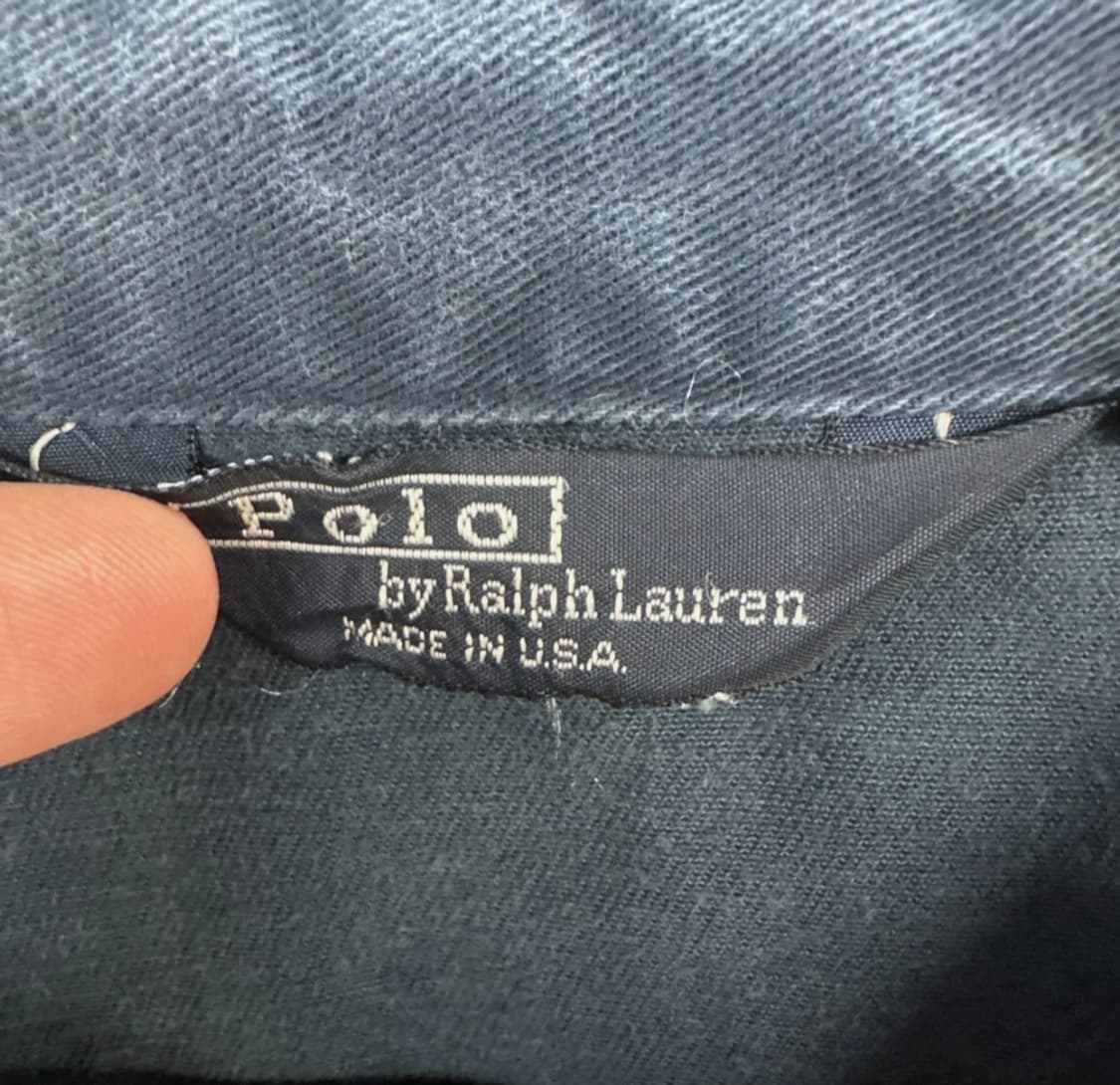 90s 폴로 해링턴 자캣 made in usa Xl 상품이미지2
