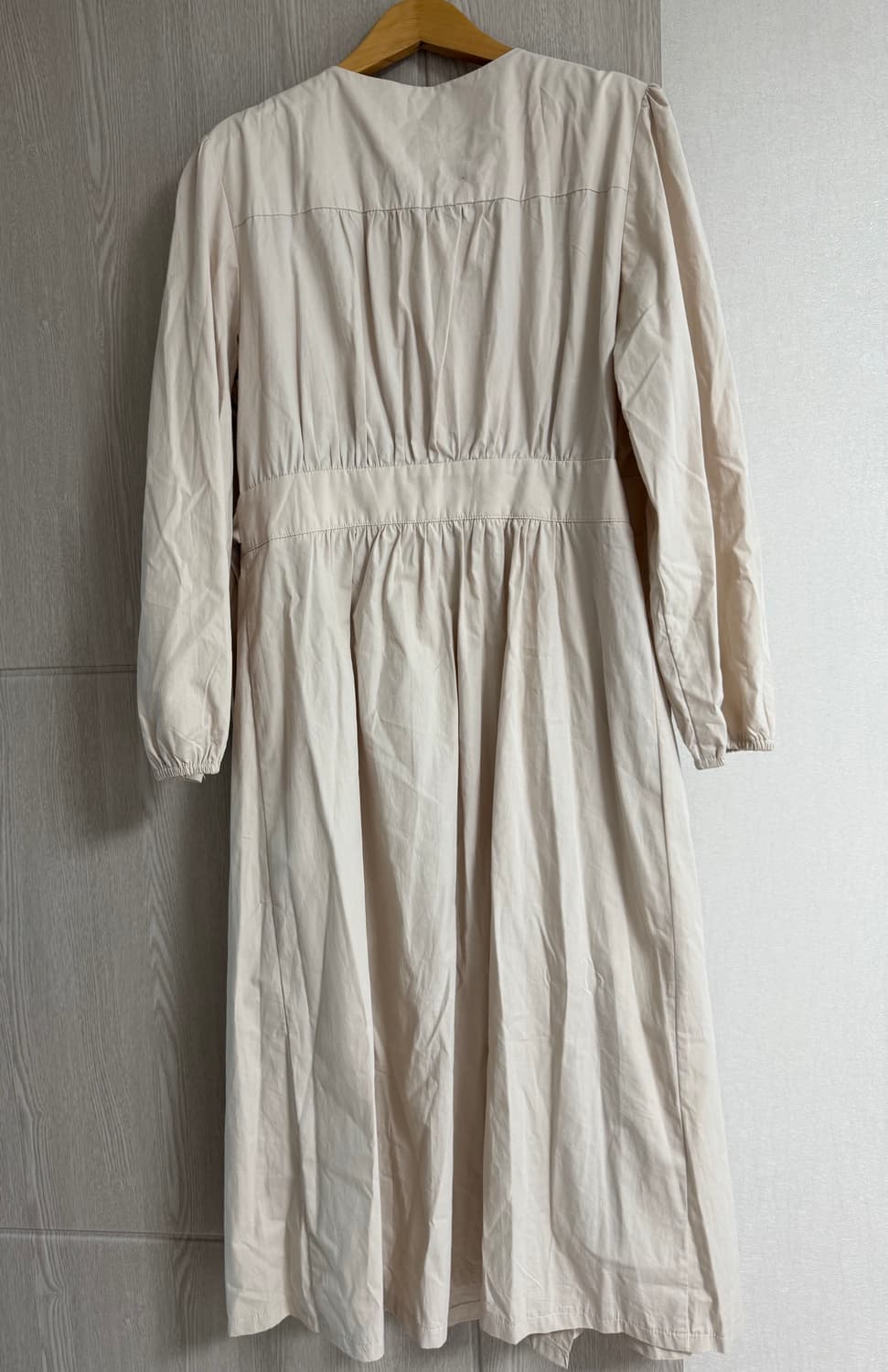 핫핑 베이지 랩 원피스 66 새상품 상품이미지2