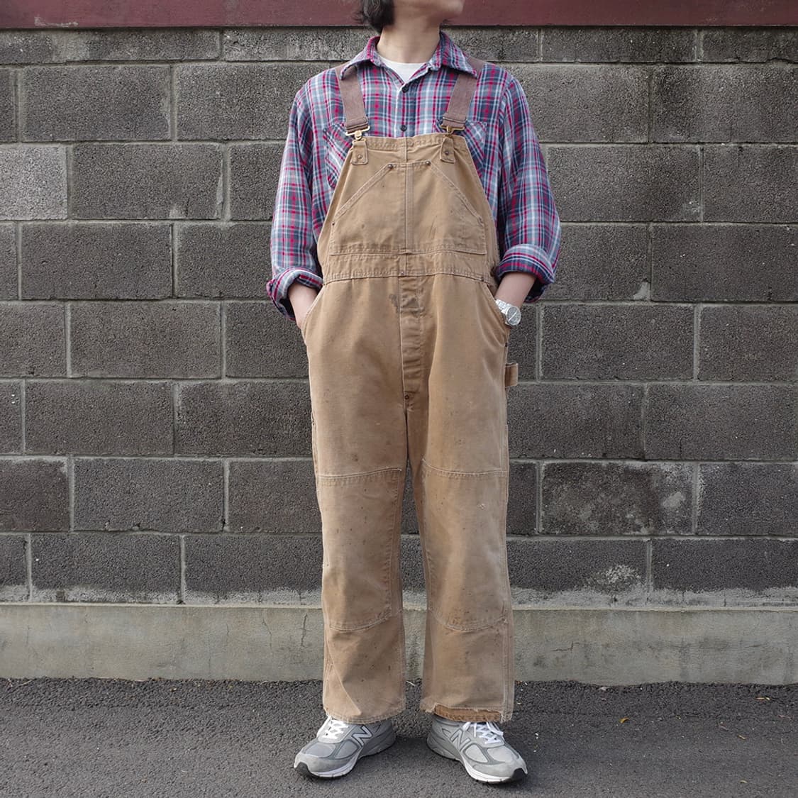 60~70‘s Carhartt Duck Canvas Overalls 상품이미지1