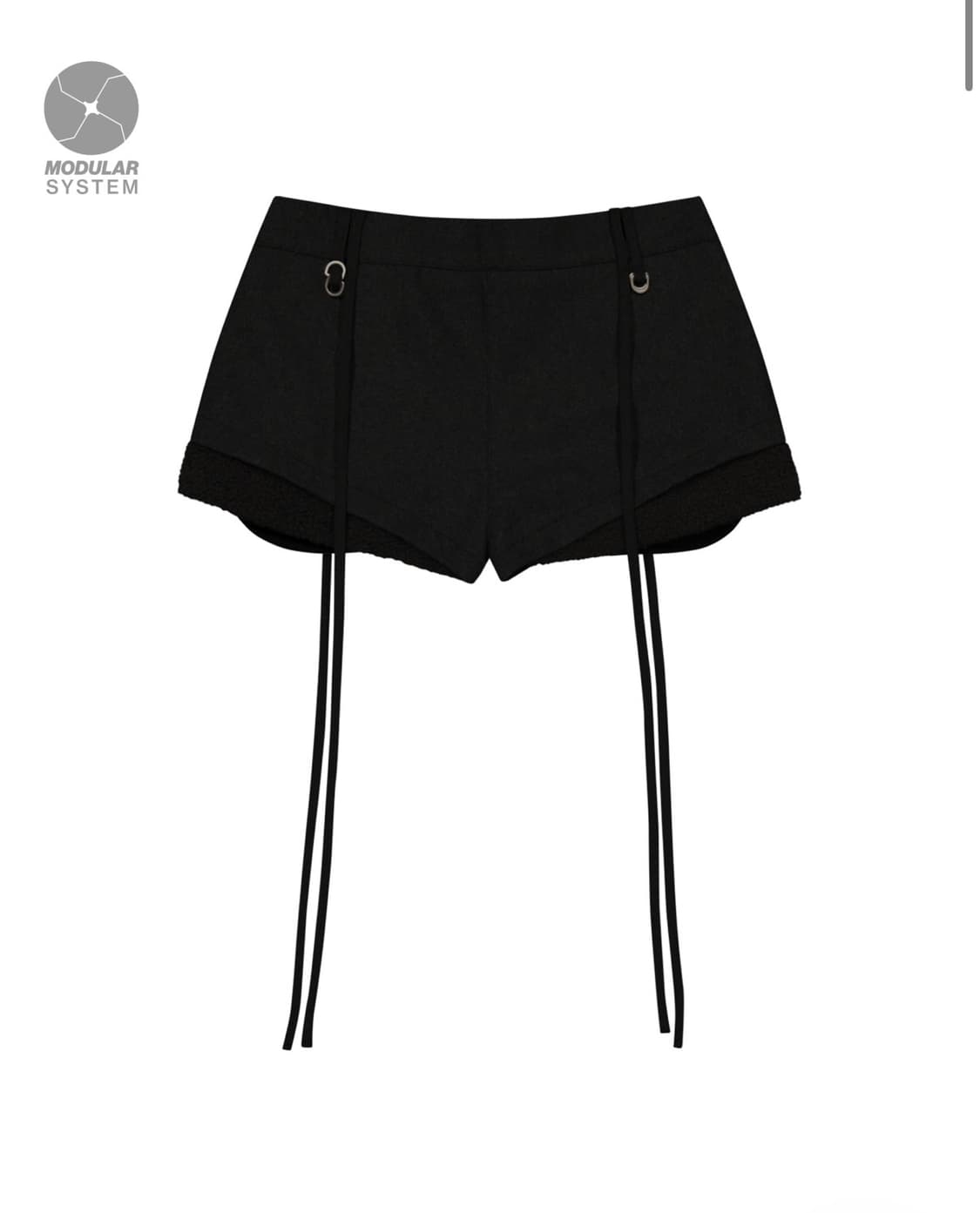 ojos 오호스 마이크로 울 쇼츠 상품이미지1