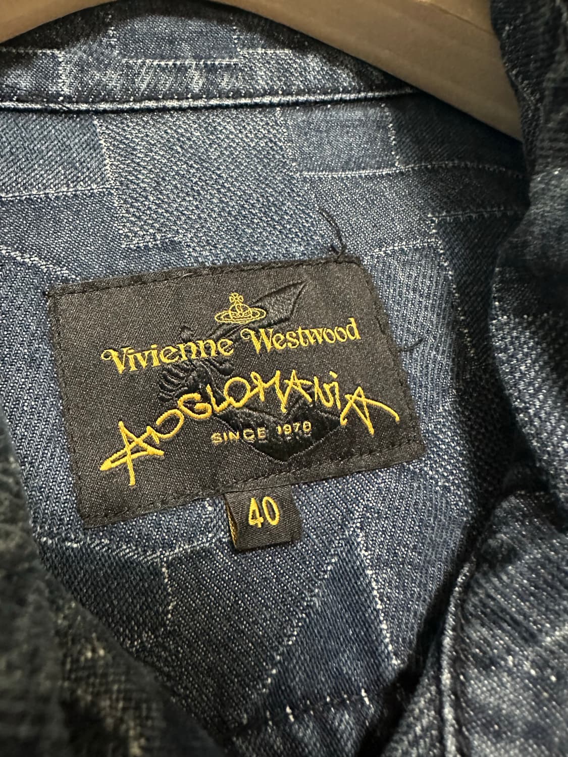 비비안웨스트우드 드로우스트링 데님자켓 상품이미지9