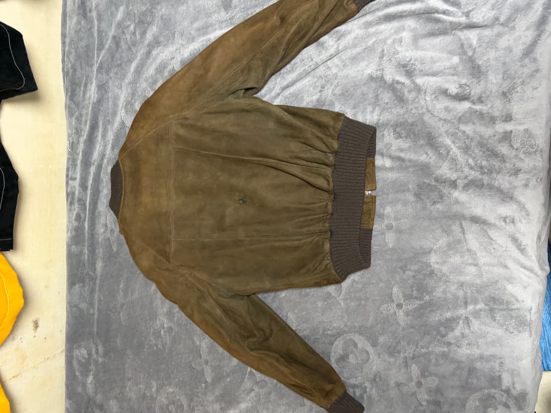 빈티지 스웨이드 자켓 브라운 상품이미지2