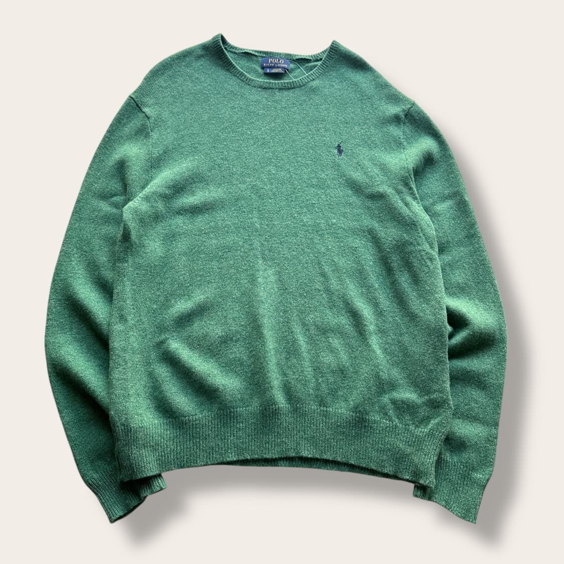 폴로 랄프로렌 파스텔 그린 울 니트 상품이미지1