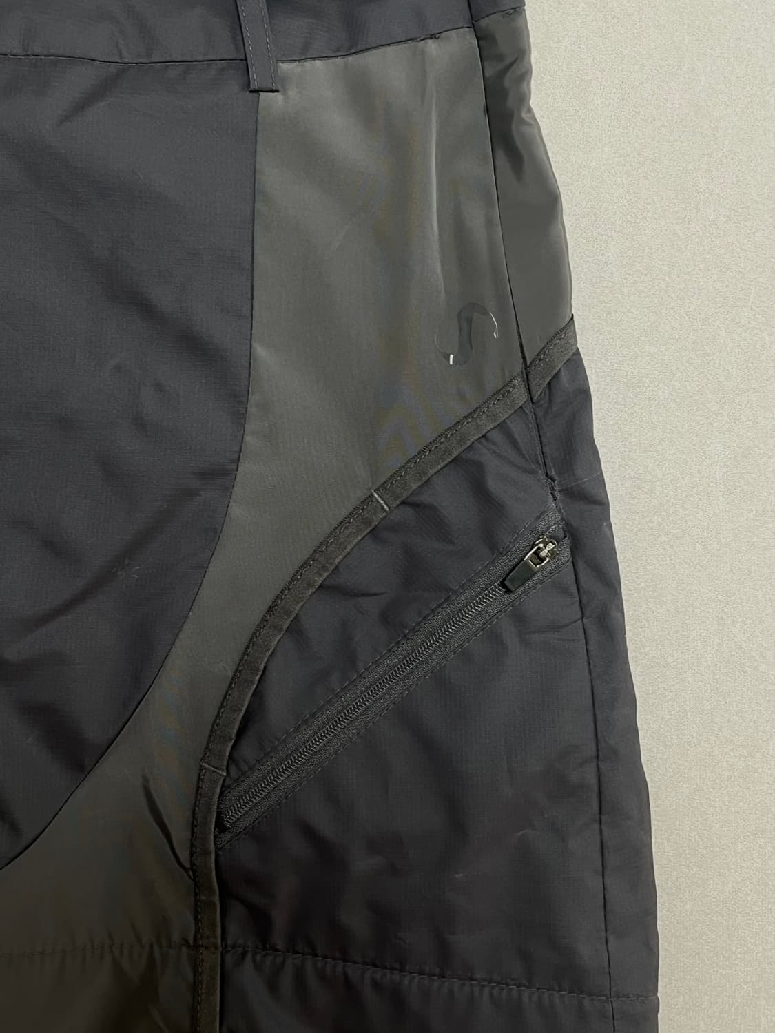 ojos 3-Way Nylon String Skirt / Black 상품이미지6