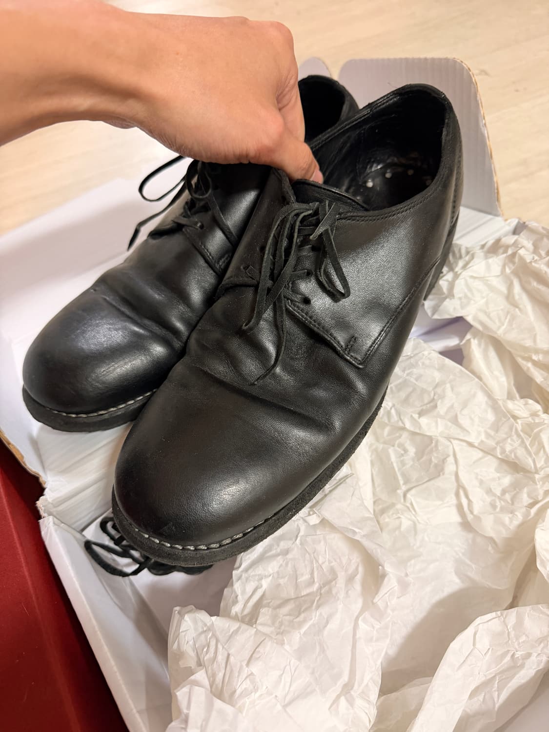 구이디 992 / 42사이즈 / 밑창 보강 / 상태 좋음 상품이미지1