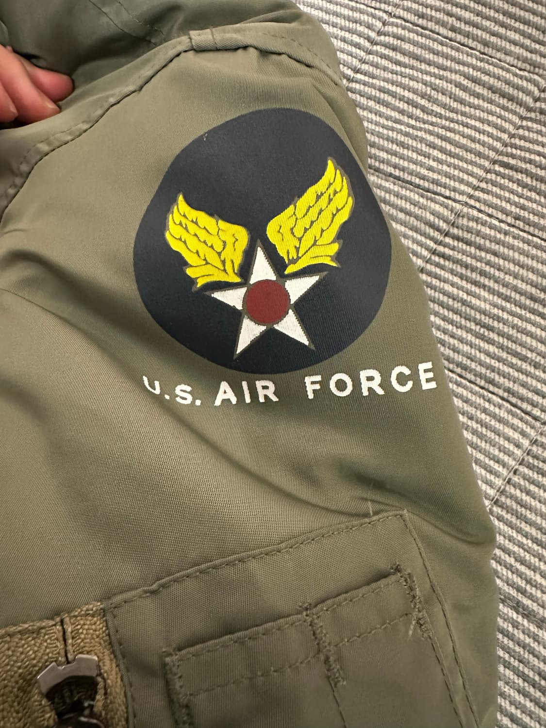 브론슨 ma-1 중국판 L 상품이미지4