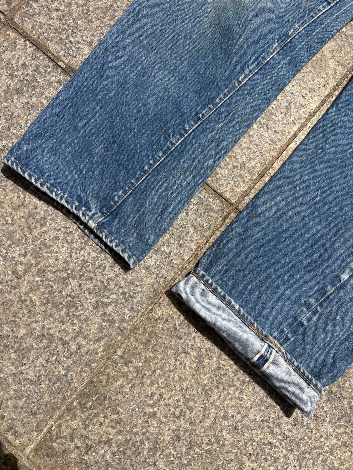 80s 66후기 리바이스 501 데님팬츠 상품이미지4