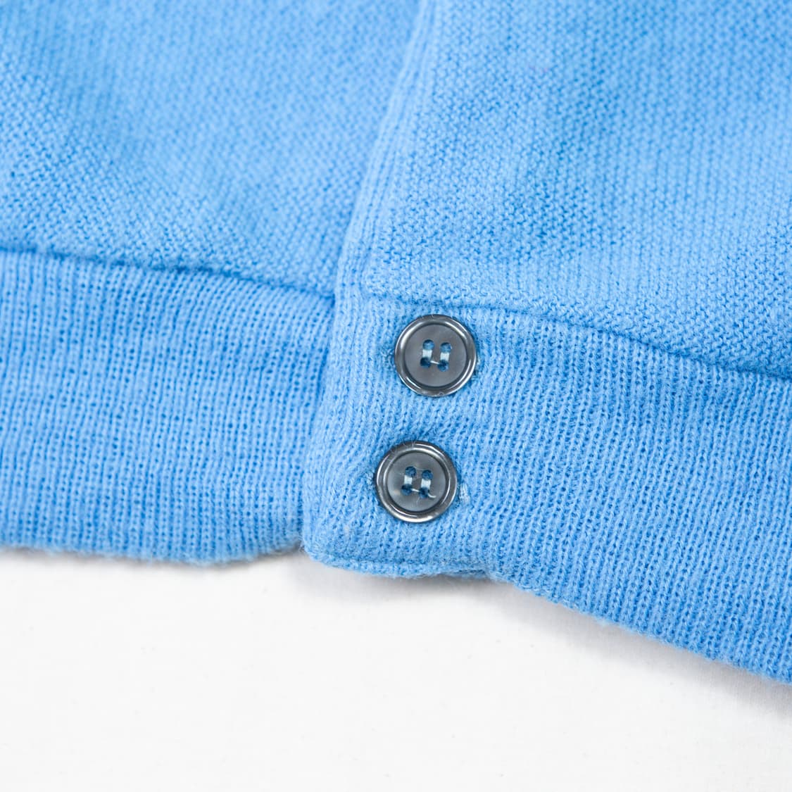 70s IZOD 라코스테 아크릴 가디건 스카이블루 상품이미지8