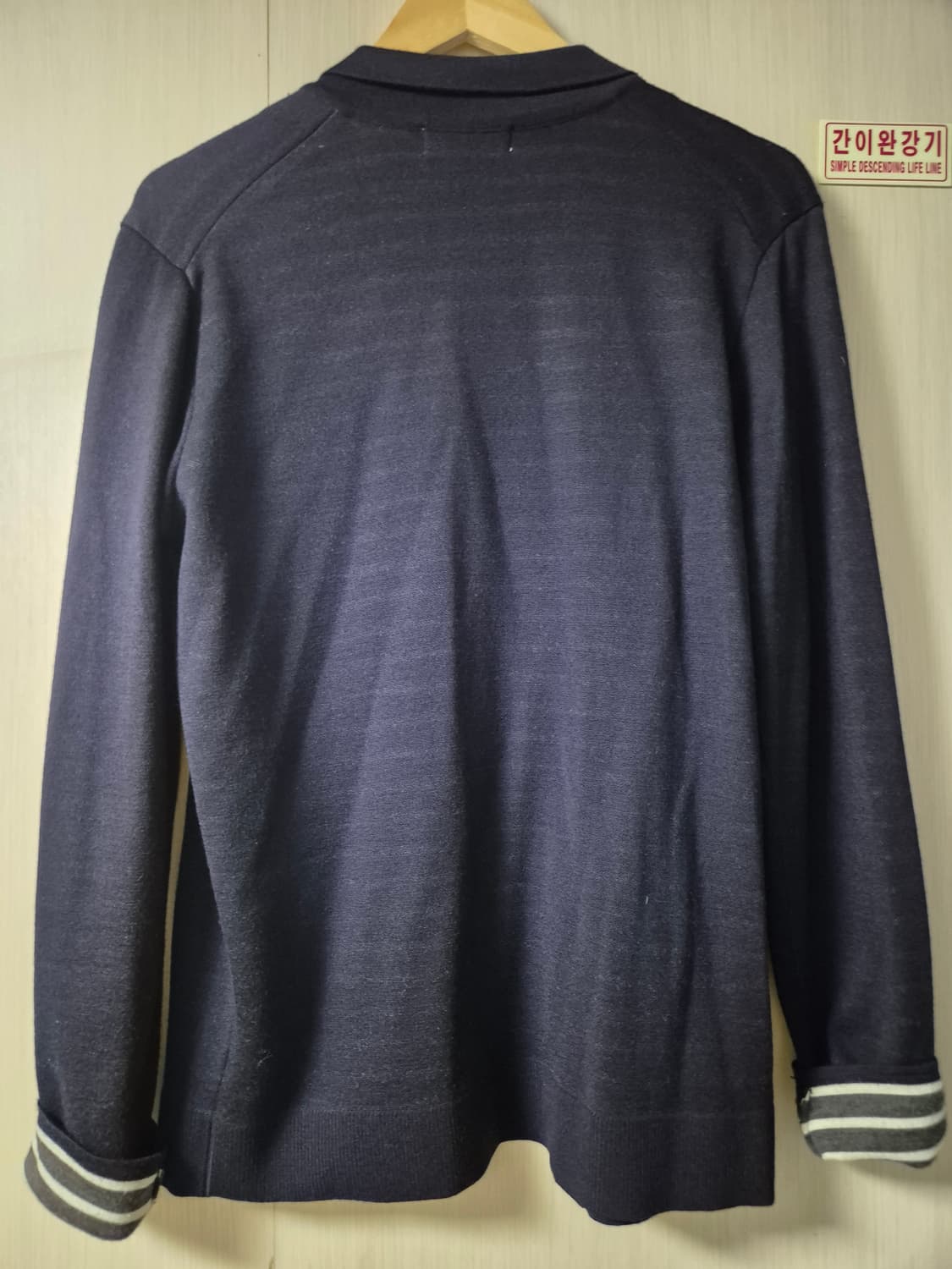커스텀멜로우 네이비 니트 가디건 38사이즈 상품이미지4