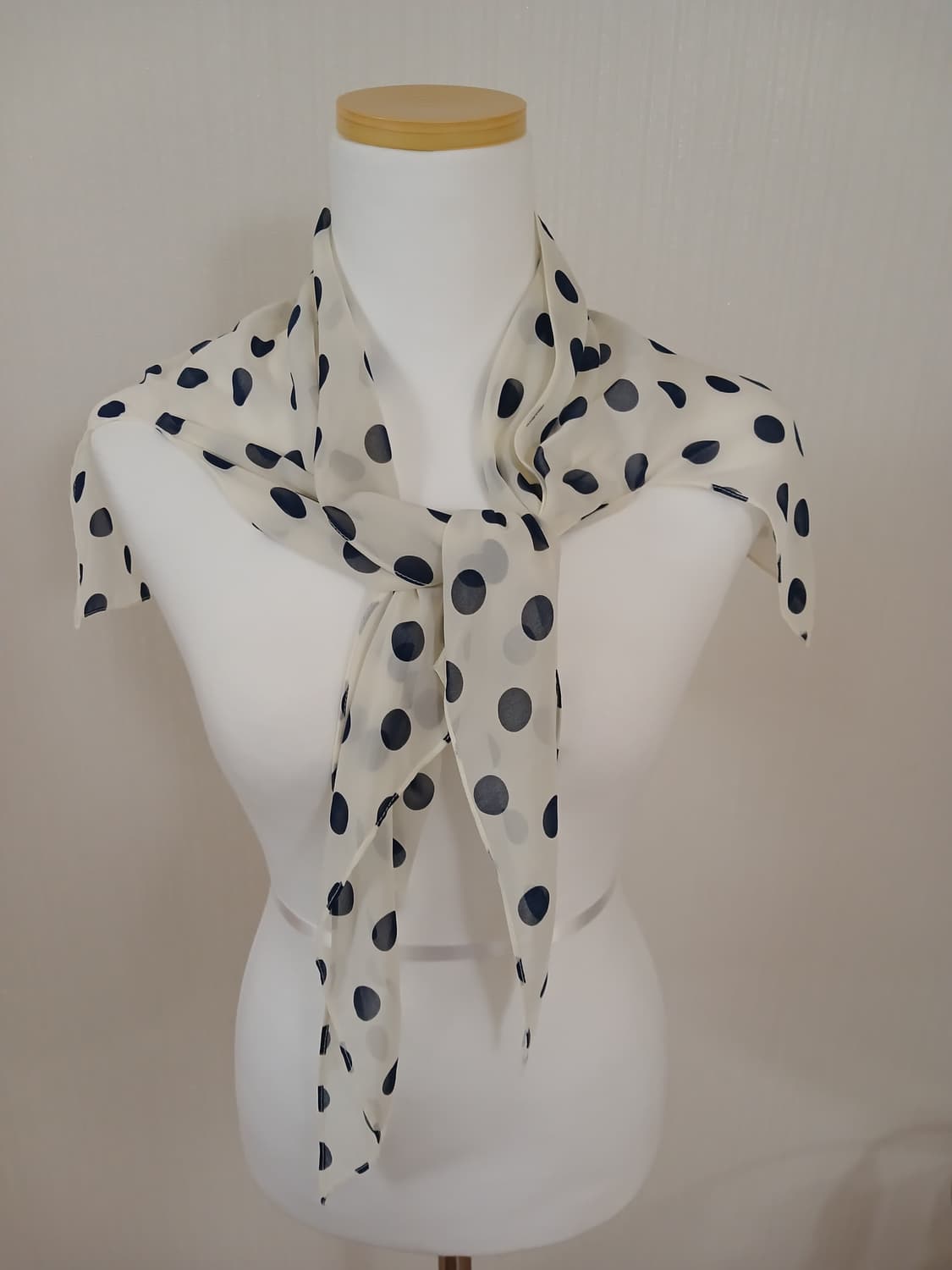 모리걸 땡땡이 숄더 스카프 상품이미지2