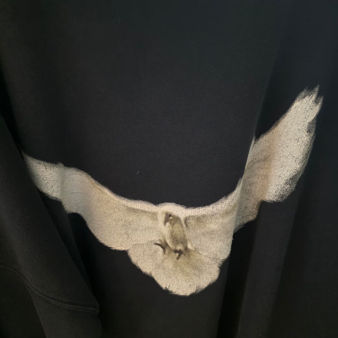 (s)yeezy gap 이지갭 도브후드 워시드블랙 상품이미지3