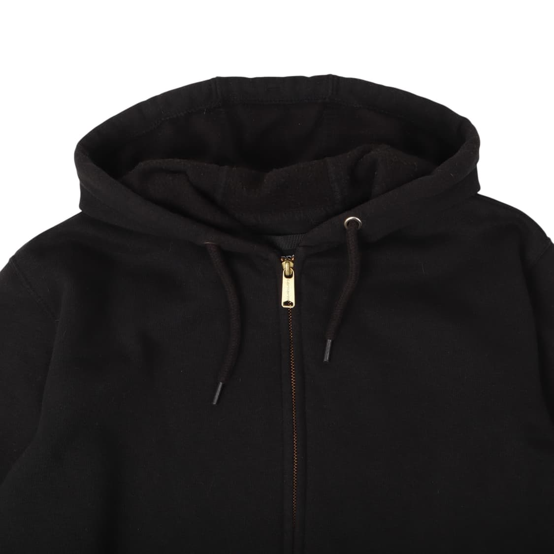 칼하트 k122 루즈핏 블랙 코튼 후드집업 상품이미지2