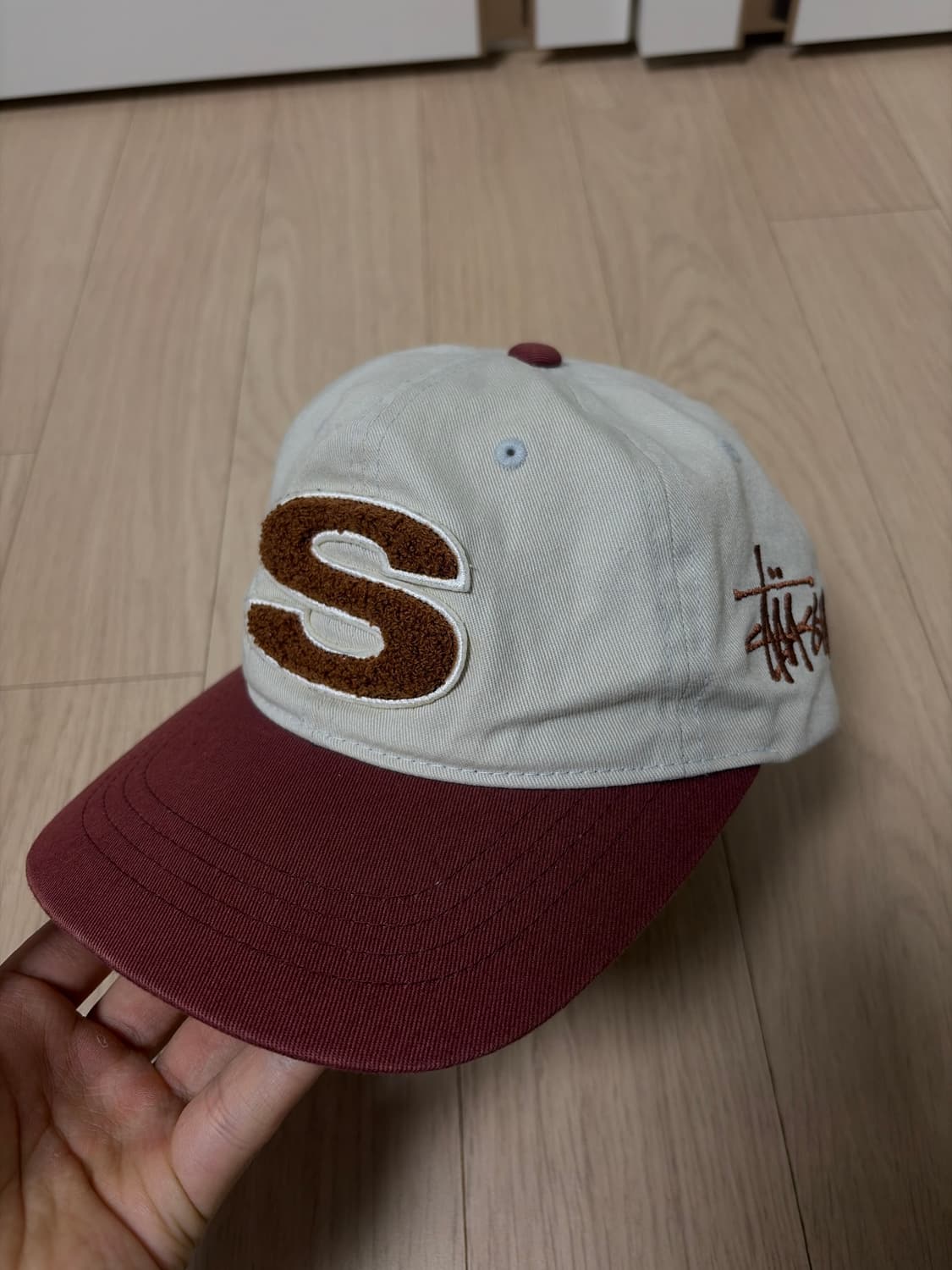 스투시 s로고 모자 상품이미지1