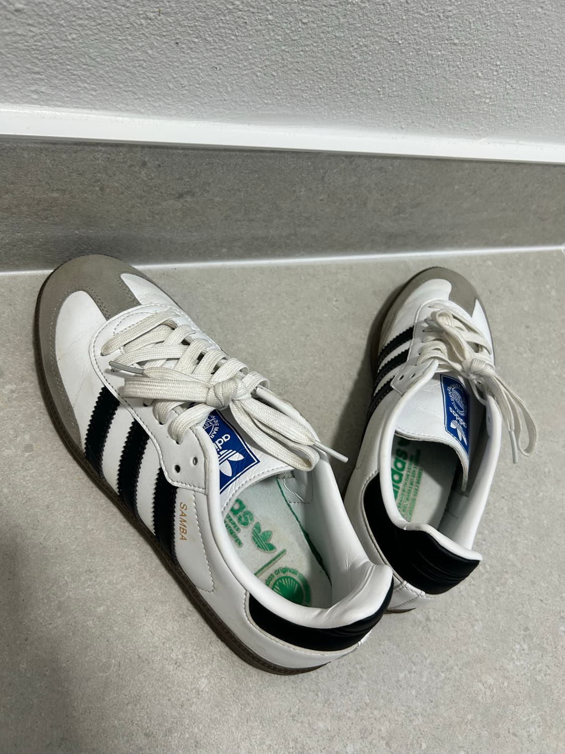 아디다스 삼바 화이트 260사이즈 상품이미지3
