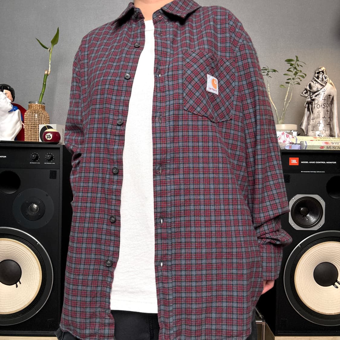 칼하트 체크셔츠 상품이미지1