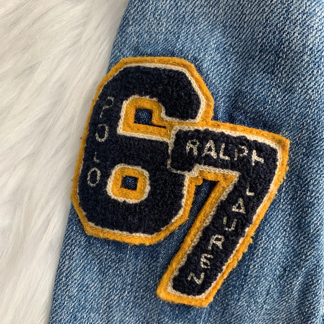 폴로 랄프로렌 키즈 커스텀 빈티지 데님 자켓 1881 상품이미지4