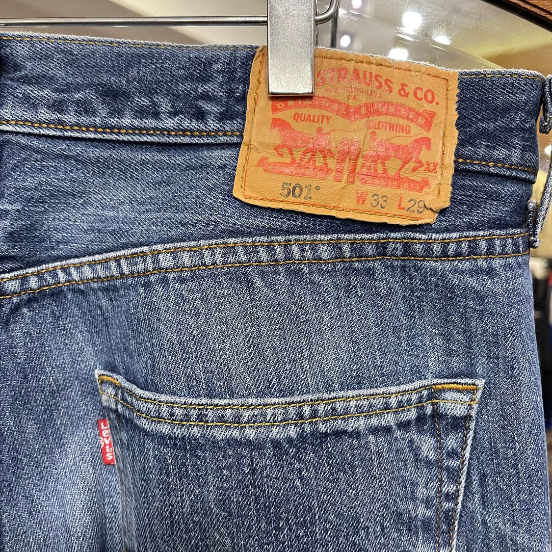 LEVI'S 501 w33L 상품이미지8