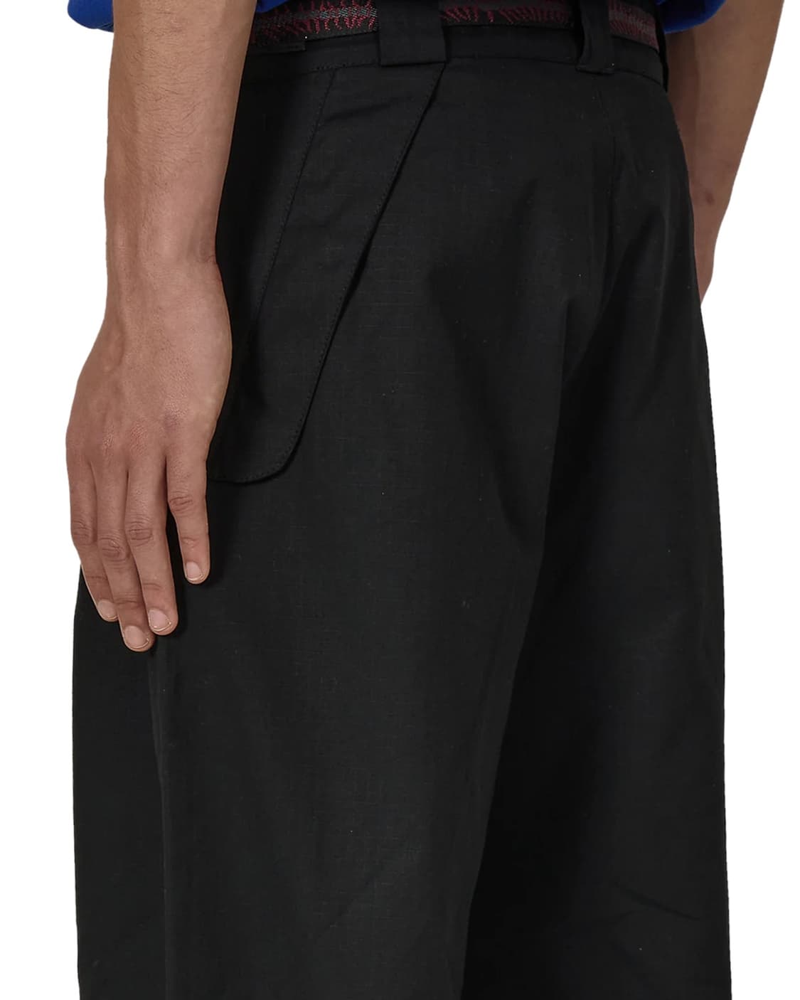 [S,M,L]로아 하이킹 26ss CENTIPEDE버클 치노 팬츠/블랙 상품이미지7