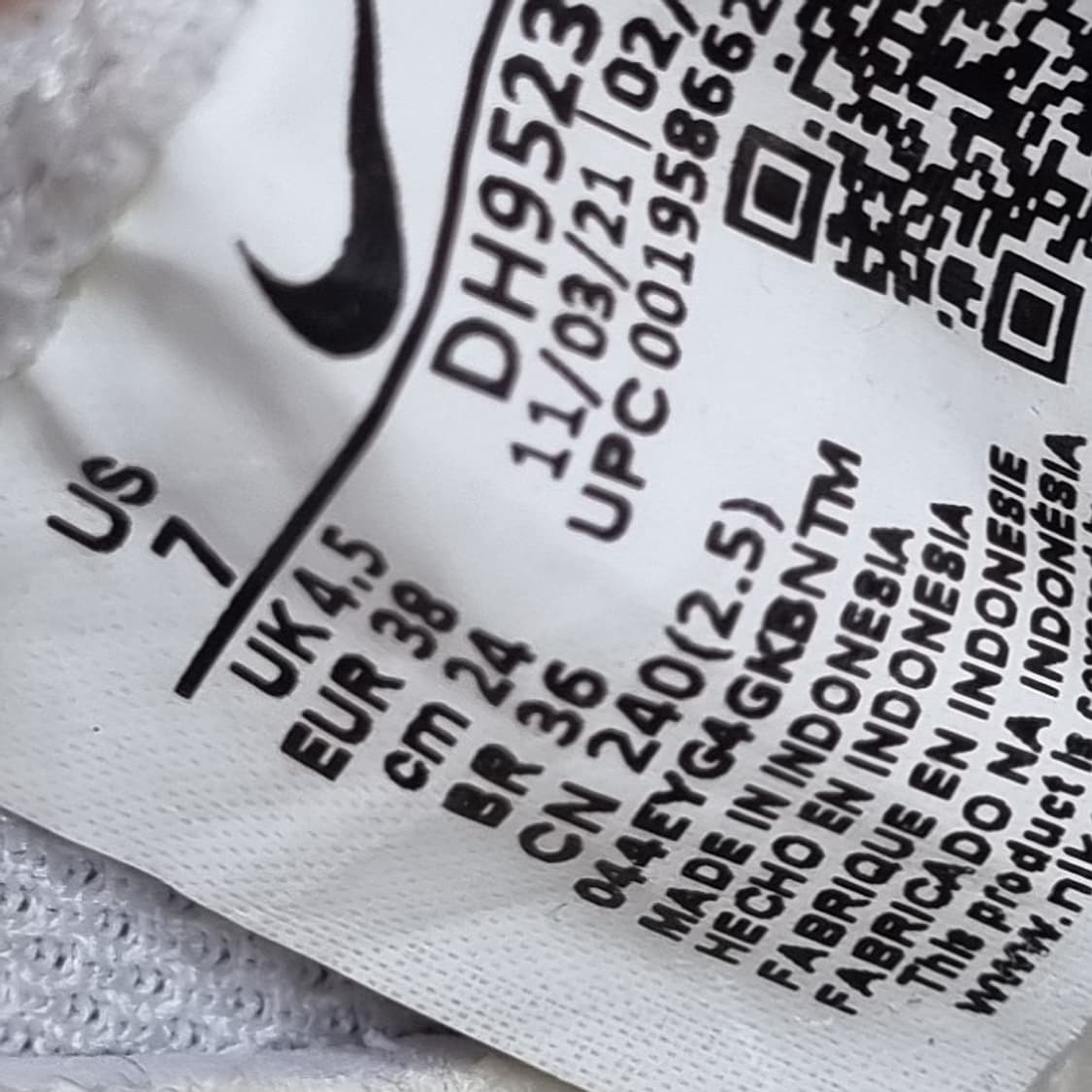 나이키 와플데뷰 여성운동화 240 상품이미지6