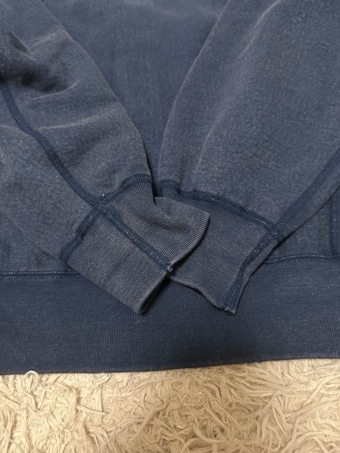 슈프림 박스로고 스웻셔츠 네이비 m 상품이미지9