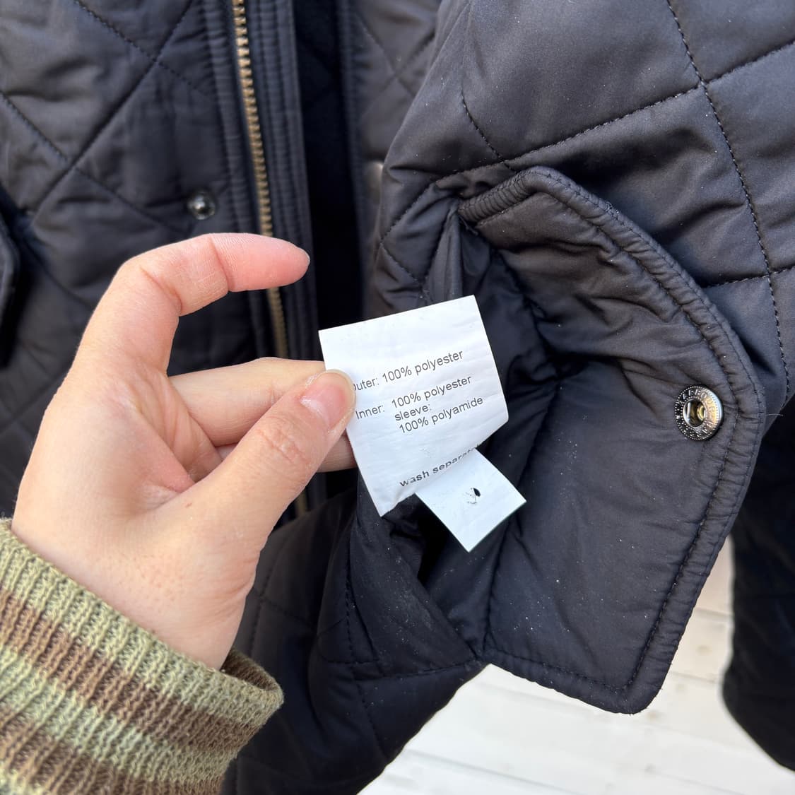 Barbour 바버 퀼팅 자켓 상품이미지9