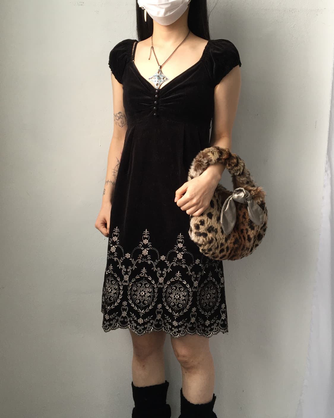  leopard pattern fur bag 상품이미지6