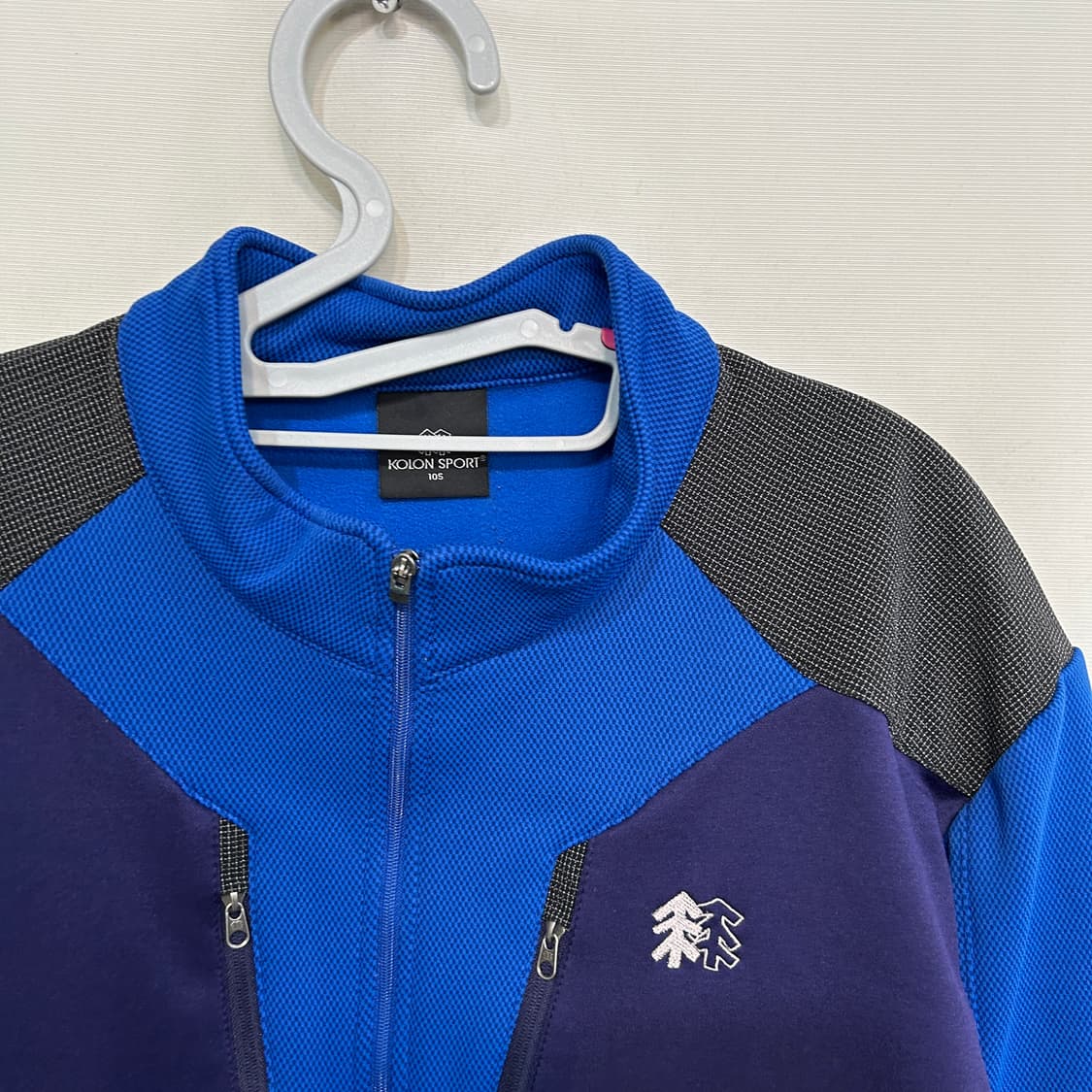 코오롱 남성 기모 반집업 105 상품이미지2