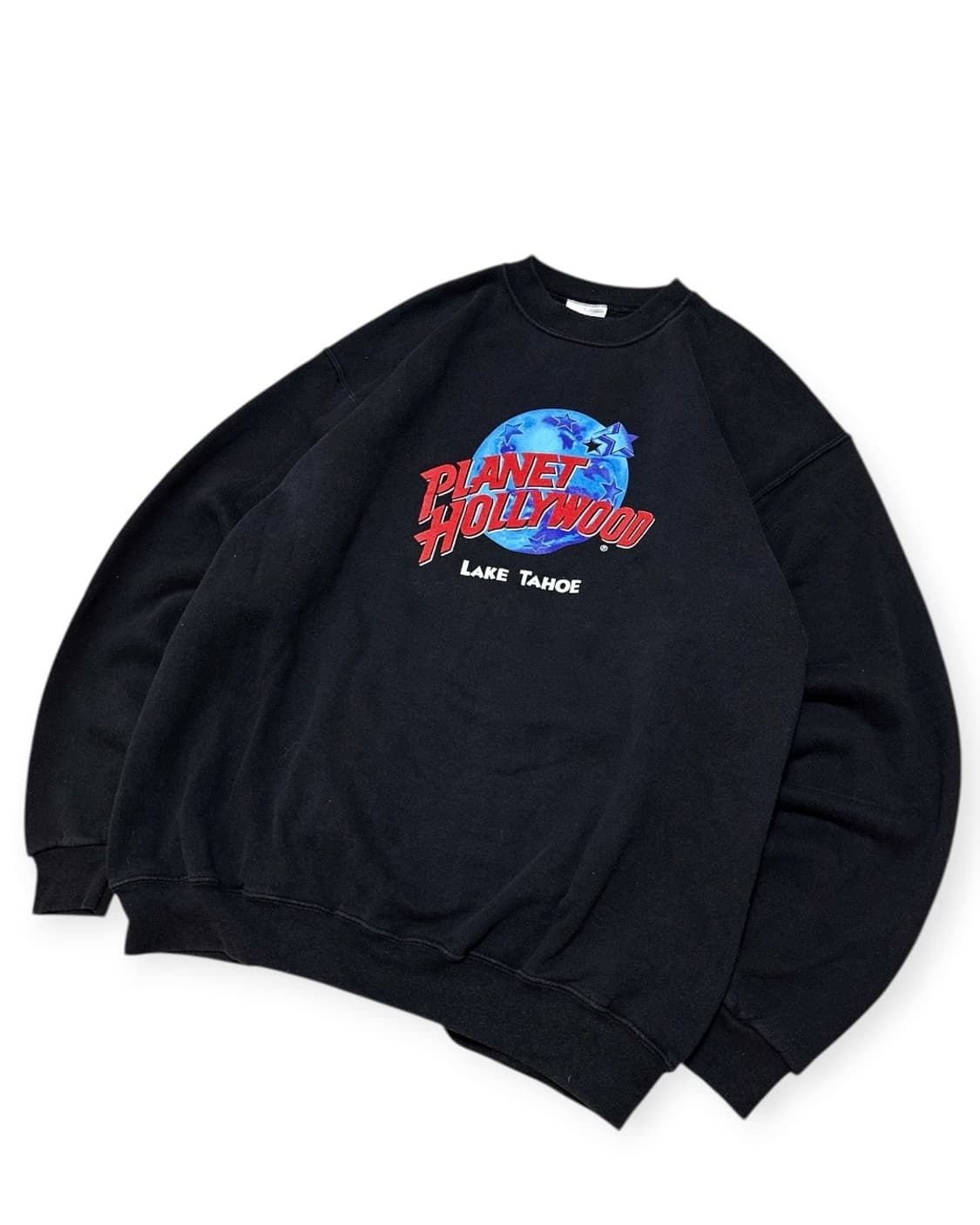 90’s 플래닛 할리우드 블랙 스웻셔츠 상품이미지2